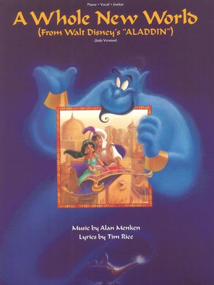 cover image of A Whole New World Sheet Music